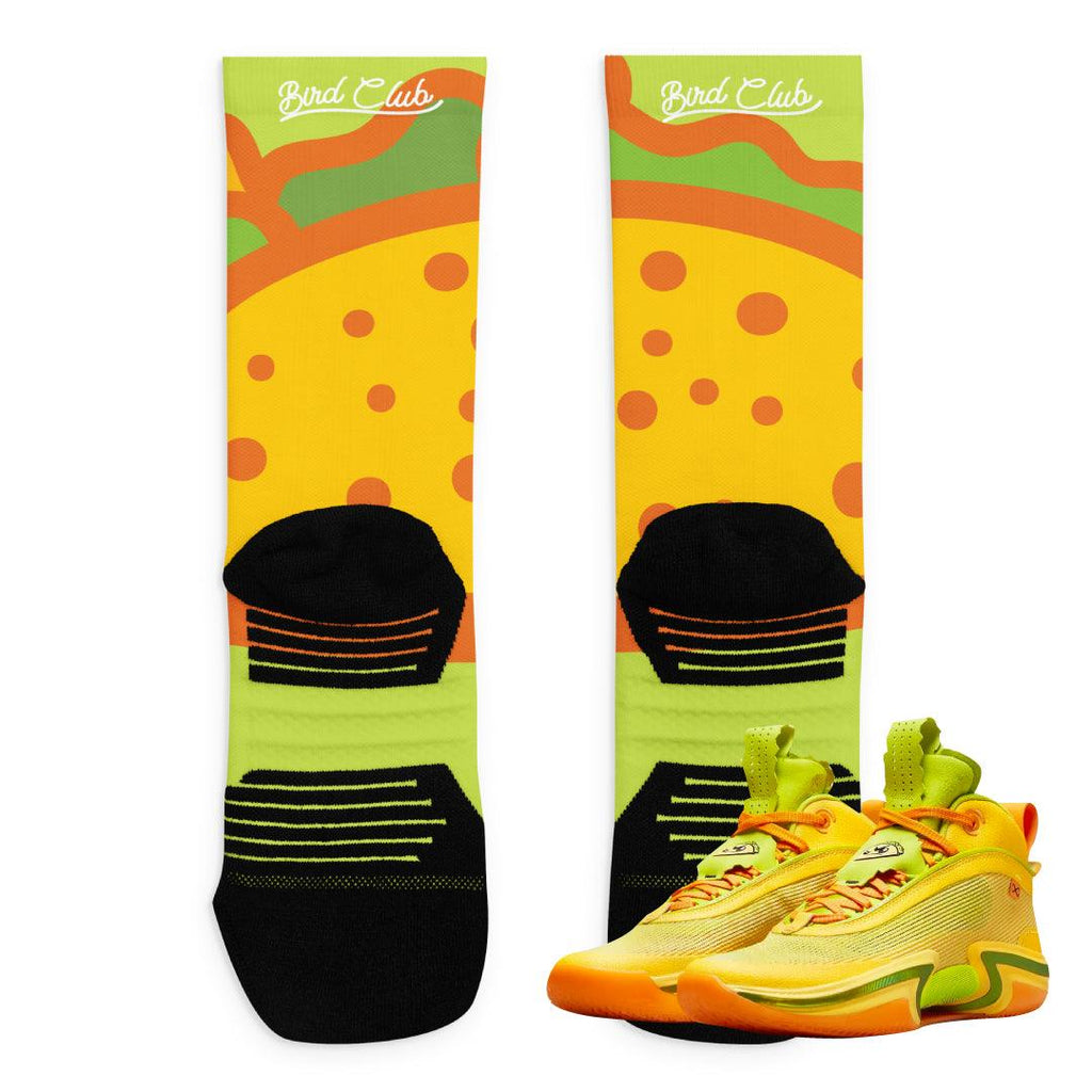 Taco Jay Taco Socks - Sneaker Tees to match Air Jordan Sneakers