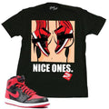 Retro 1 OG sneaker shirt - Sneaker Tees to match Air Jordan Sneakers
