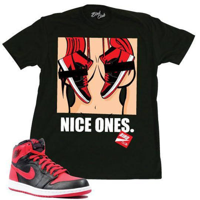 Retro 1 OG sneaker shirt - Sneaker Tees to match Air Jordan Sneakers