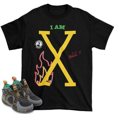 AIR RAID URBAN JUNGLE Malcom X SHIRT - Sneaker Tees to match Air Jordan Sneakers