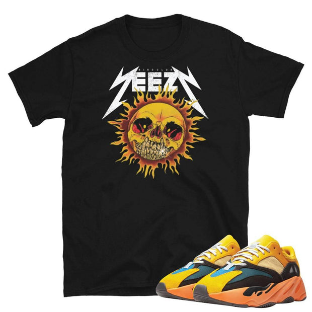 Yeezy 700 Sun Shirt golds - Sneaker Tees to match Air Jordan Sneakers