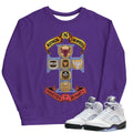 Retro 5 Concord Sweat Shirt - Sneaker Tees to match Air Jordan Sneakers