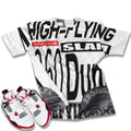 RETRO 4 OG FIRE RED SHIRT - Sneaker Tees to match Air Jordan Sneakers