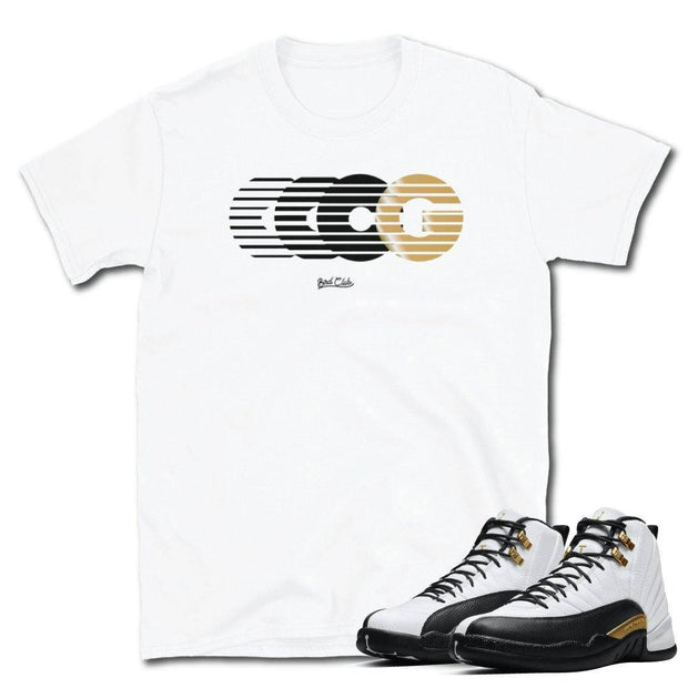 Retro 12 Royalty Sneaker Shirt - Sneaker Tees to match Air Jordan Sneakers